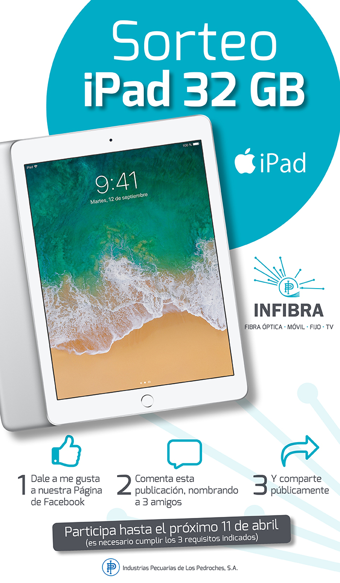 Sorteo iPad Infibra Pozoblanco